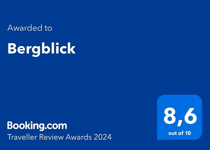 Bergblick Διαμέρισμα *